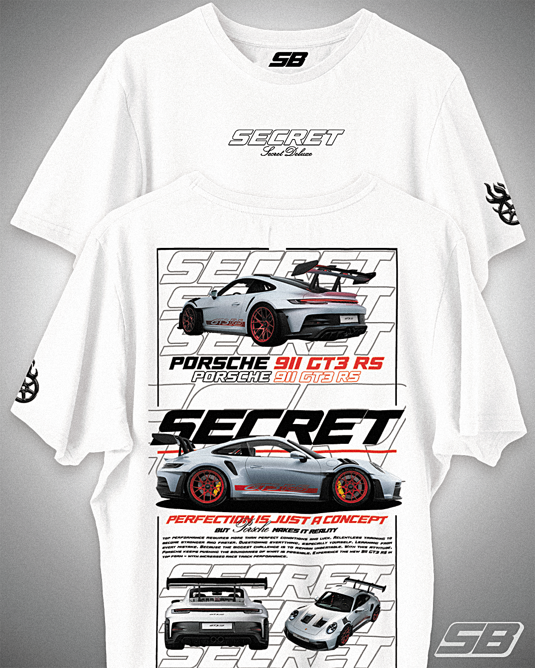 PLAYERA PORSCHE 911 GT3 RS - SECRET DELUXE PORSCHE