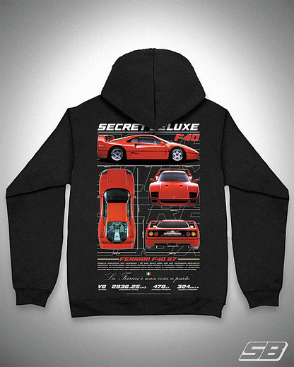 SUDADERA FERRARI F40 - SECRET DELUXE F40