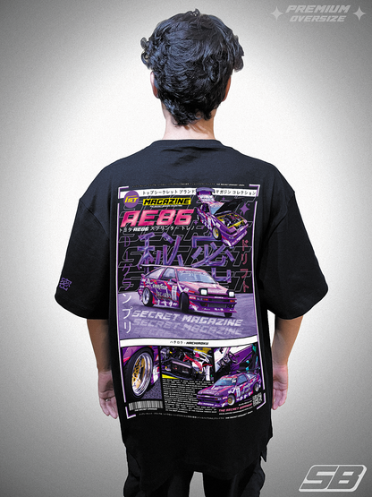 PLAYERA PREMIUM OVERSIZE AE86 D1 GRAND PRIX: 1st Ed.
