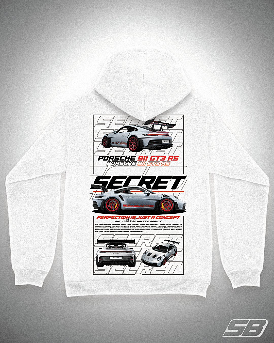 SUDADERA PORSCHE 911 GT3 RS - SECRET DELUXE PORSCHE