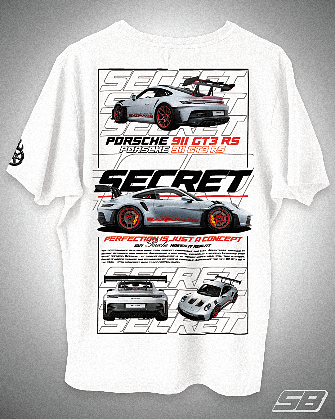 PLAYERA PORSCHE 911 GT3 RS - SECRET DELUXE PORSCHE
