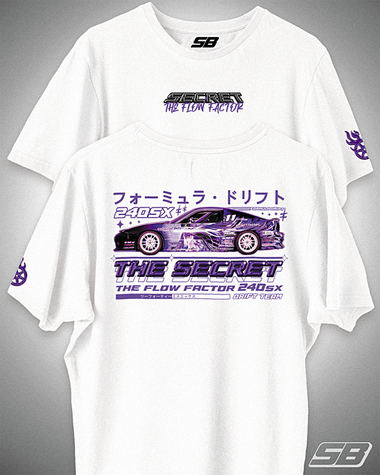 PLAYERA NISSAN 240SX - FLOW FACTOR 240SX