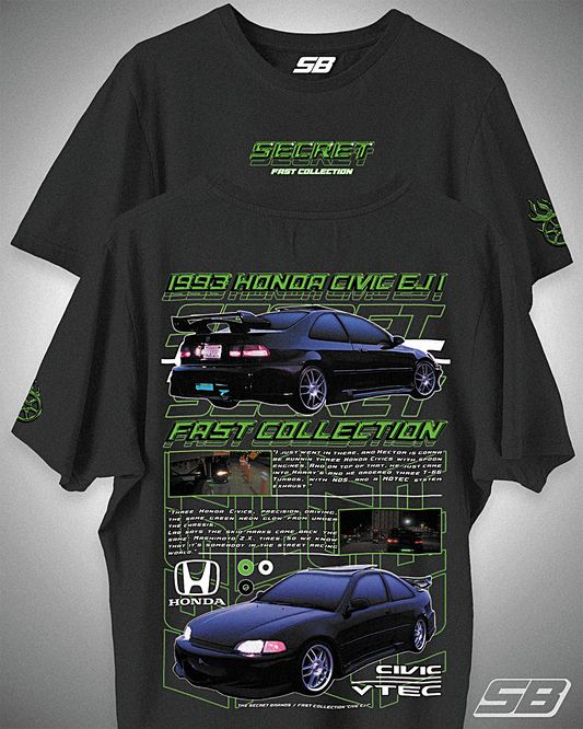 PLAYERA HONDA CIVIC - 1993 HONDA CIVIC EJ1