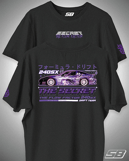 PLAYERA NISSAN 240SX - FLOW FACTOR 240SX