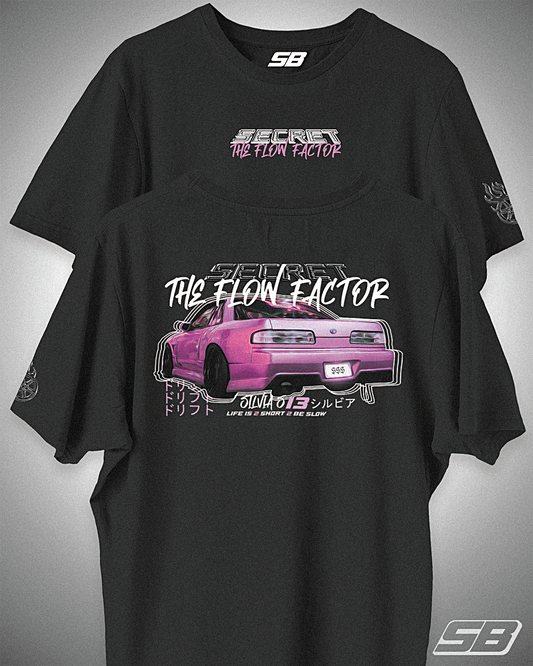 PLAYERA NISSAN SILVIA S13 - FLOW FACTOR SILVIA S13